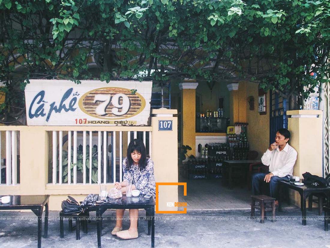 Thiết kế quán cafe đơn giản